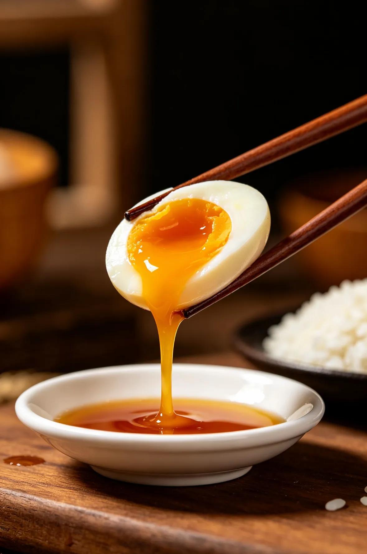 溏心蛋_黑暗料理网红图,_黑金汤