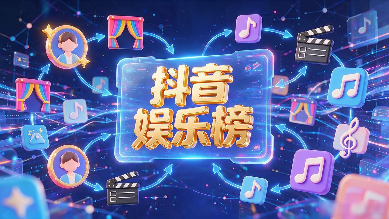 抖音娱乐榜怎么上榜？